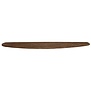 Wandplank 80x20x3 cm GINOSU mat donker bruin