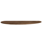 Wandplank 70x17x3 cm GINOSU mat donker bruin