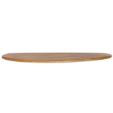 Wandplank 70x17x3 cm GINOSU olie bruin
