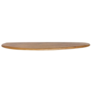 Wandplank 70x17x3 cm GINOSU olie bruin