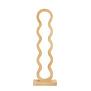 Wijnrek 5 flessen 18x13x58 cm EDOLO hout mat naturel