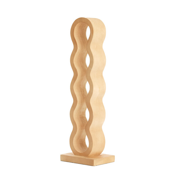 Light en Living Wijnrek 5 flessen 18x13x58 cm EDOLO hout mat naturel