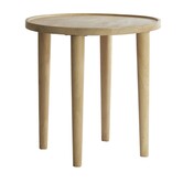 Bijzettafel Ø45x45 cm QIANO mango hout naturel