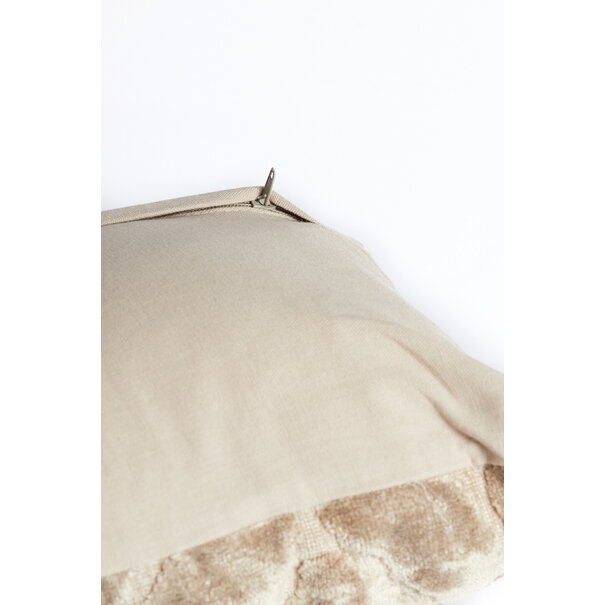 Light en Living Kussen 45x45 cm ZIRAFI beige