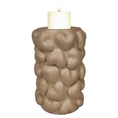 Kandelaar Anne hearts klein Goud