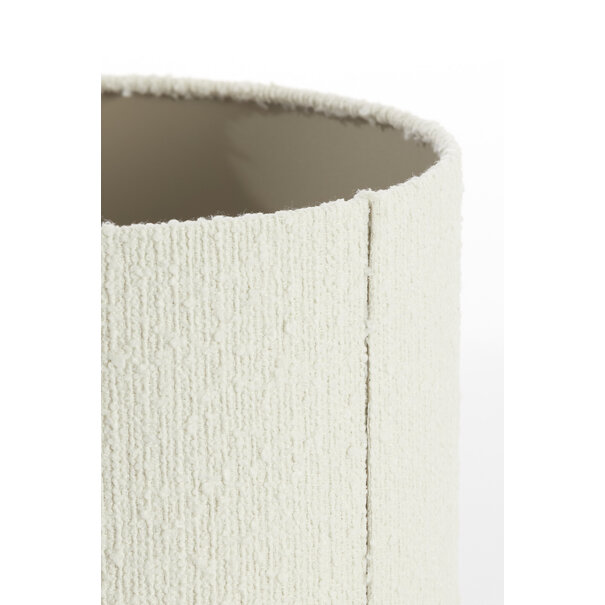 Light en Living Kap cilinder BOLERO wit - Diverse maten
