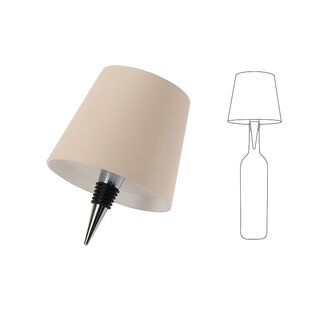 Lamp touch flessenkurk LED Lux creme
