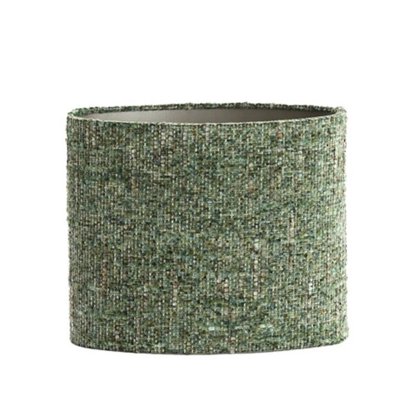 Light en Living Lampenkap ovaal recht smal 30-15-25 cm OSIRE groen