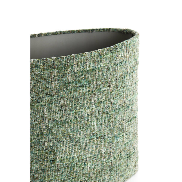 Light en Living Lampenkap ovaal recht smal 30-15-25 cm OSIRE groen