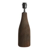 Lampvoet Ø13x32 cm TRAPINO hout mat donker bruin