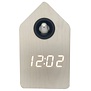 Alarmklok Cuckoo LED whitewash veneer