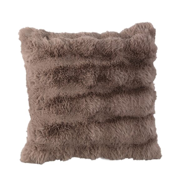 PTMD Kussen Dunae Taupe vierkant S