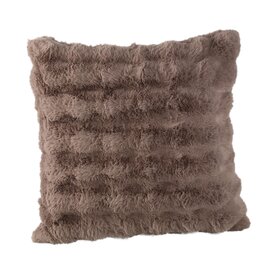Kussen Dunae Taupe vierkant L