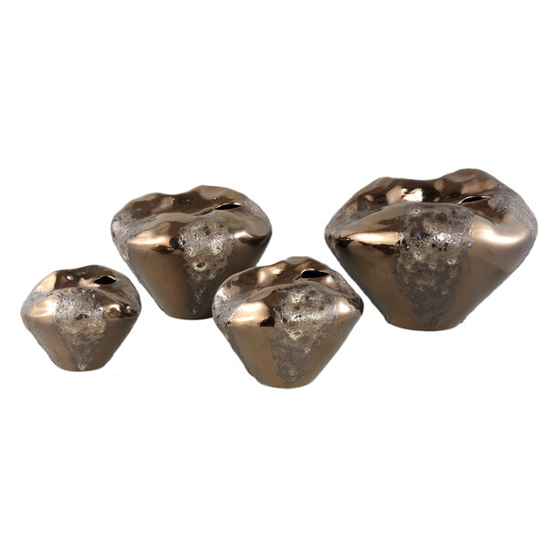 PTMD Vaas Rubi Brons keramiek XL