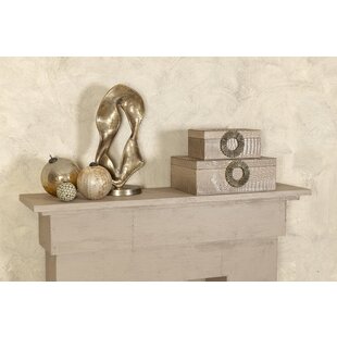 Opbergbox Hazael Beige vegan leer set van 2