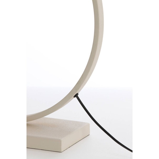 Light en Living Lampvoet LIVA crème - Diverse afmetingen
