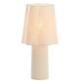 Tafellamp Ø25X50 Cm Musaby linnen naturel