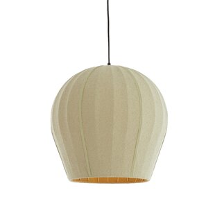Hanglamp Ø44x42 cm ZAGORI bouclé mintgroen