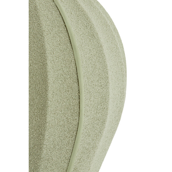 Light en Living Hanglamp Ø44x42 cm ZAGORI bouclé mintgroen