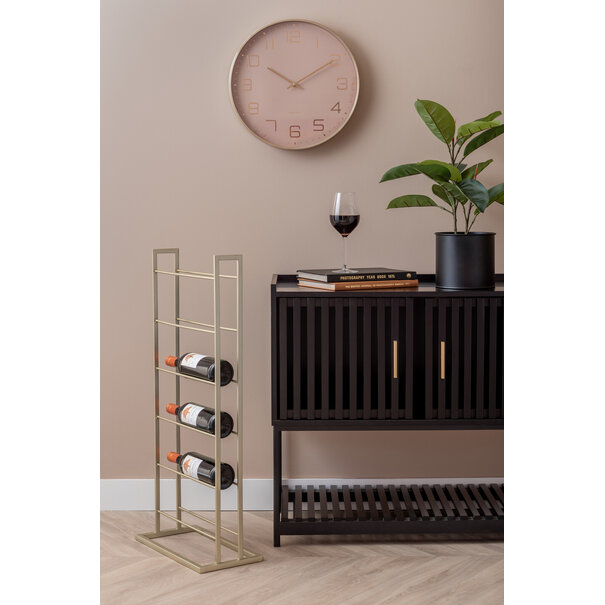 Present Time Wijnrek Single Floor metaal goud