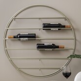 Wijnrek Redondo metaal goud