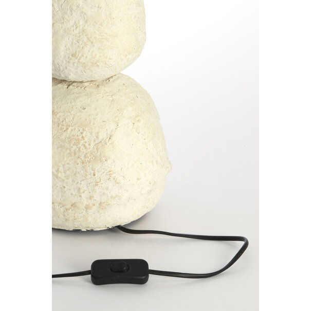 Light en Living Lampvoet Ø22x52 cm MARREE crème