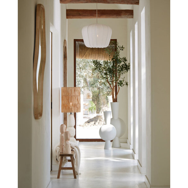 Light en Living Hanglamp Ø60x45 cm ZUBEDO crème