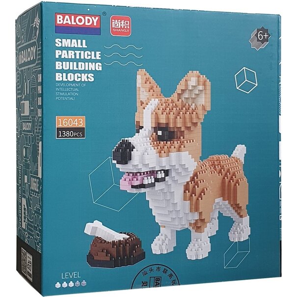 Balody 3D bouwset Corgi