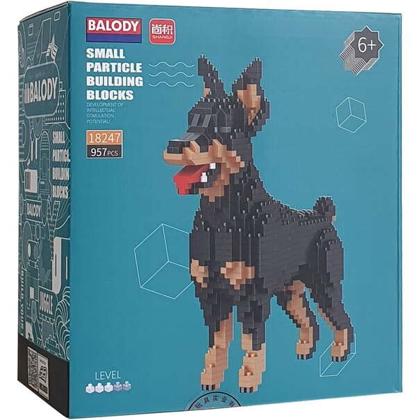 Balody 3D bouwset Dobermann klein