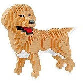 3D bouwset Golden Retriever klein