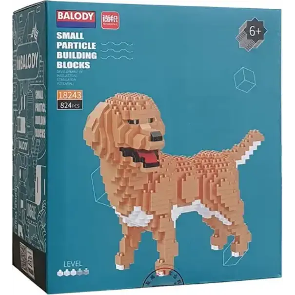 Balody 3D bouwset Golden Retriever klein