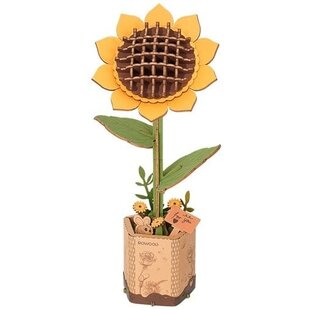 Houten Bouwpakket Sunflower