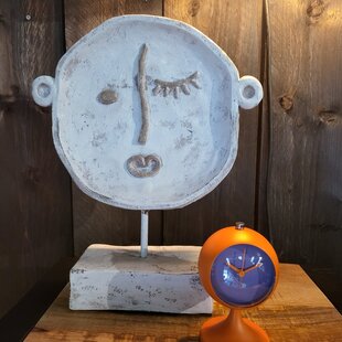 Ornament gezicht Picasso wit