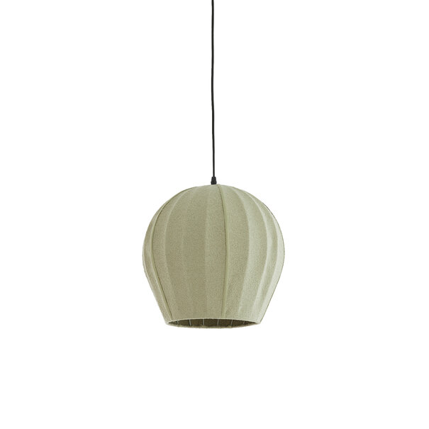 Light en Living Hanglamp Ø35X33 cm ZAGORI bouclé mintgroen