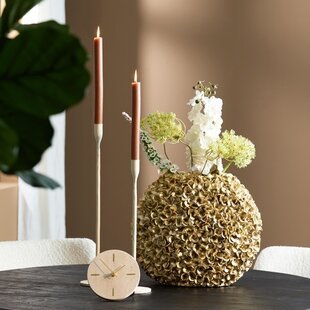 Vaas 44x20,5x38,5 cm PHYLIA goud