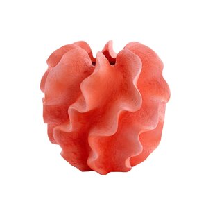 Vaas deco Ø26,5X25 cm SHARUNA coral