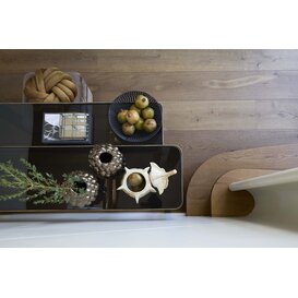 Kussen 33x33 cm KNOT velvet karamel