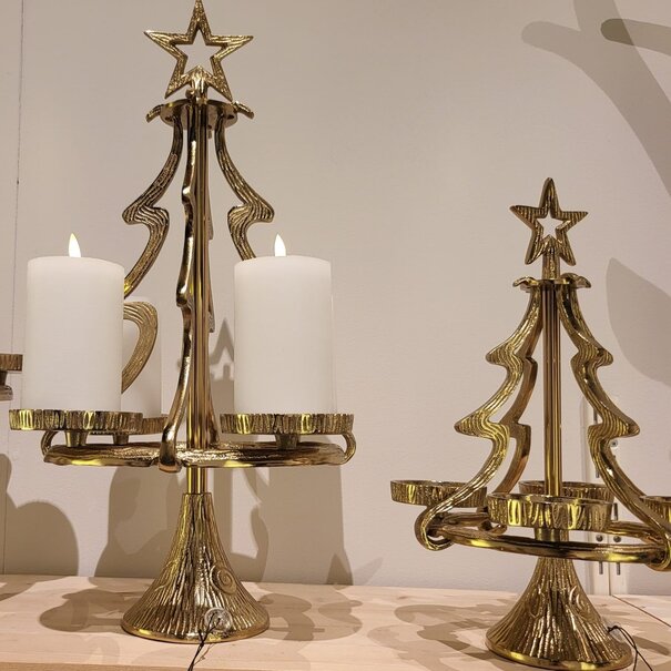 Countryfield Kandelaar Kerstboom M goud