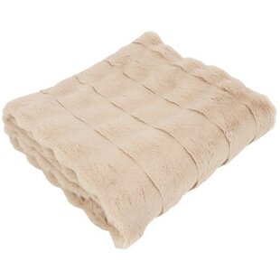 Plaid Imitatiebont Cosy Eloise beige