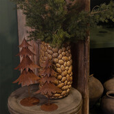 Vaas Pine cone L bruin