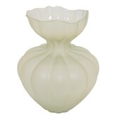 Vaas Lenore Rib mat transparant L Creme
