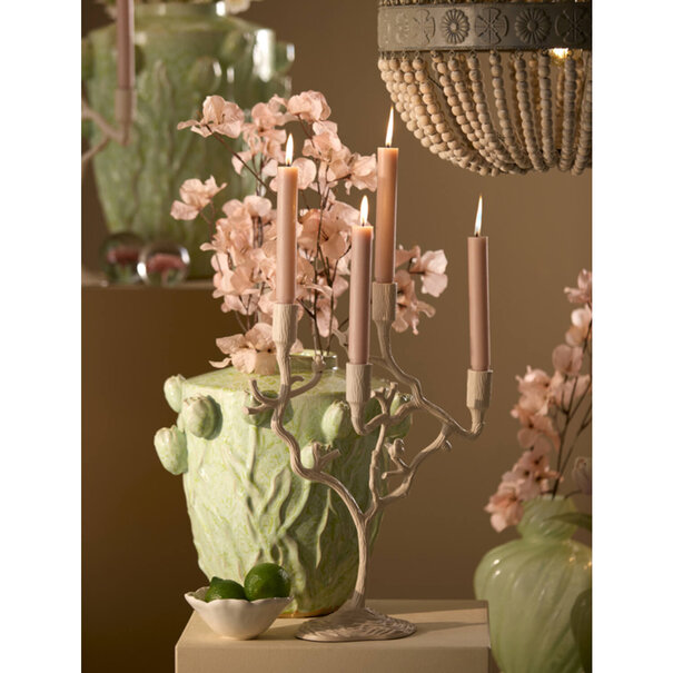 Light en Living Vaas deco Ø32x32 cm JUANA keramiek  mint groen