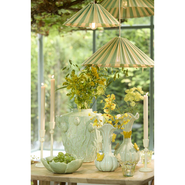 Light en Living Vaas deco Ø32x32 cm JUANA keramiek  mint groen