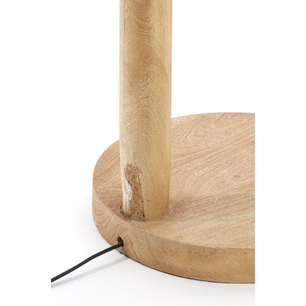 Light en Living Vloerlamp Ø30x135 cm XITTA hout mat naturel