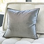 Kussenhoes Velvet Pillow Grijs 60x60