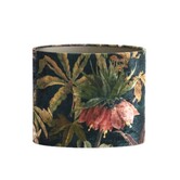 Lampenkap ovaal recht smal 30-15-25 cm PASSION glans groen