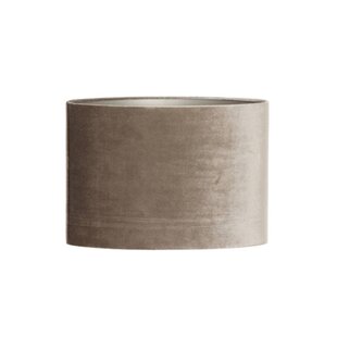Lampenkap ovaal recht smal 45-21-32 cm PALATA taupe