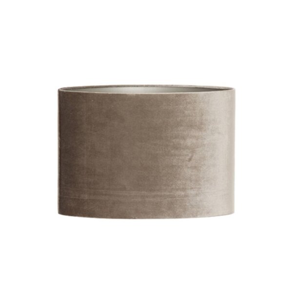 Light en Living Lampenkap ovaal recht smal 45-21-32 cm PALATA taupe
