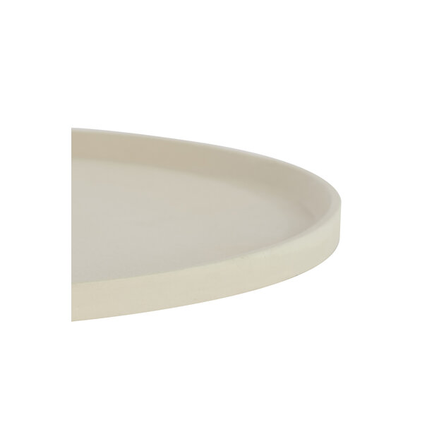 Light en Living Schaal Ø40x1,5 cm MAES crème