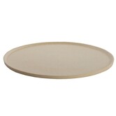 Schaal Ø50x1,5 cm MAES zand+licht bruin gespikkeld